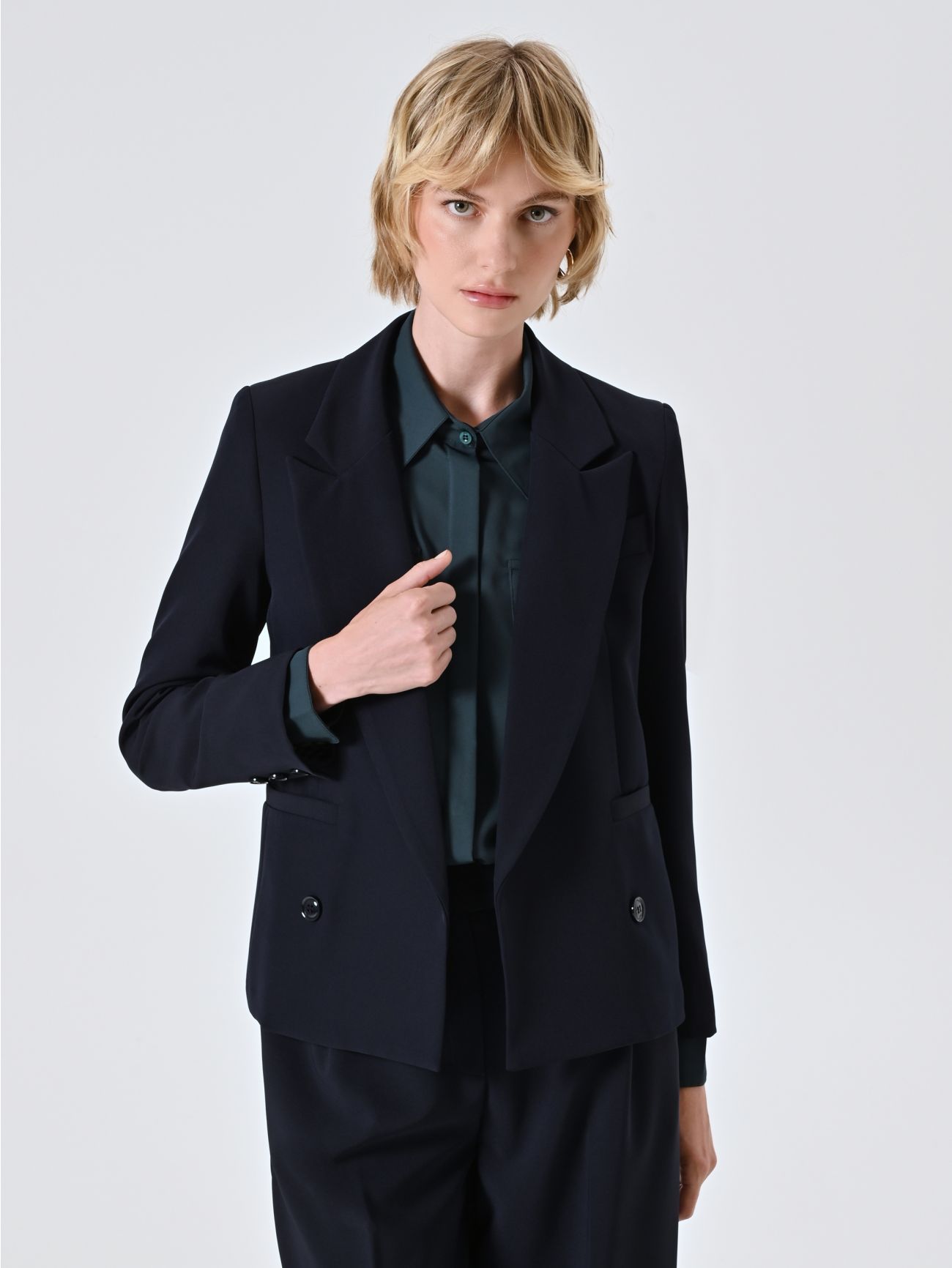Oversize-Jacke in Blau in_i7