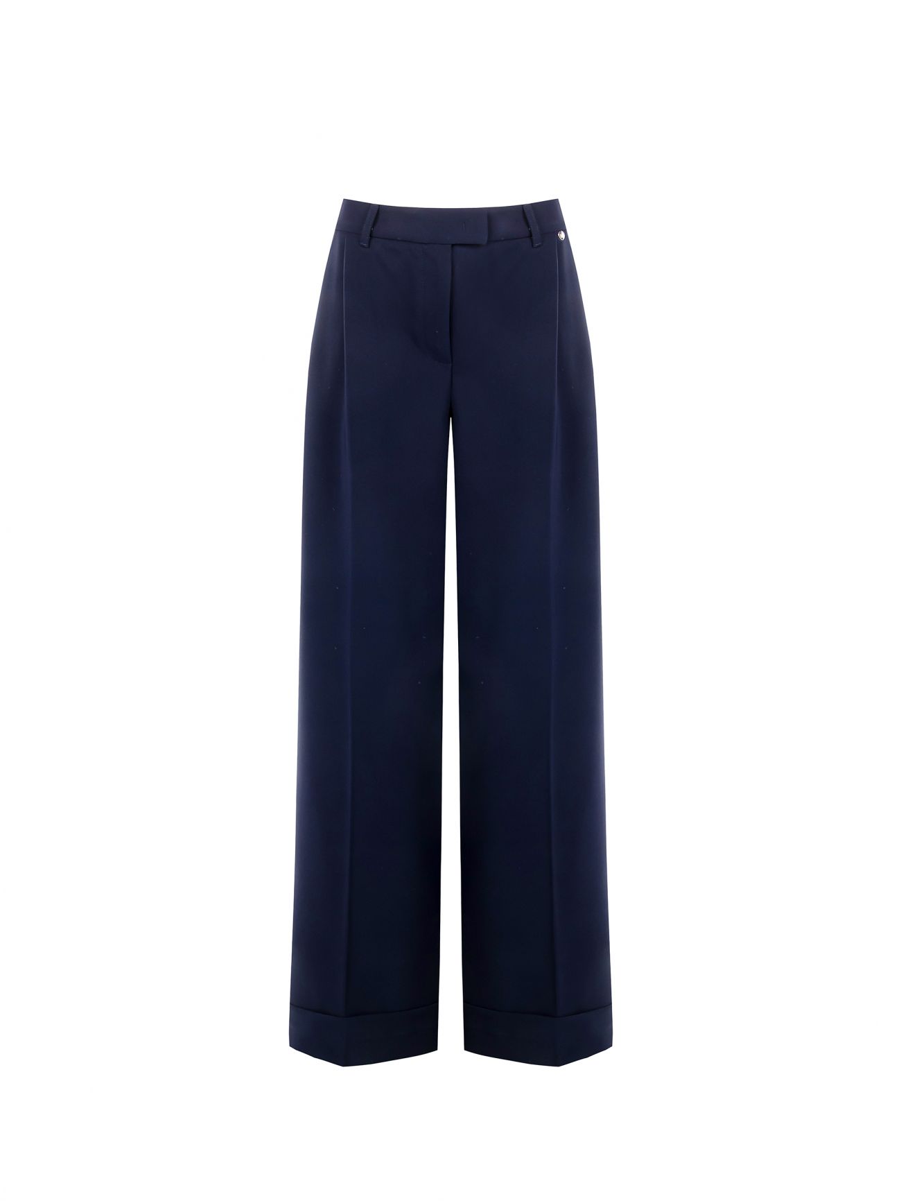 Pantalon bleu à pinces det_4