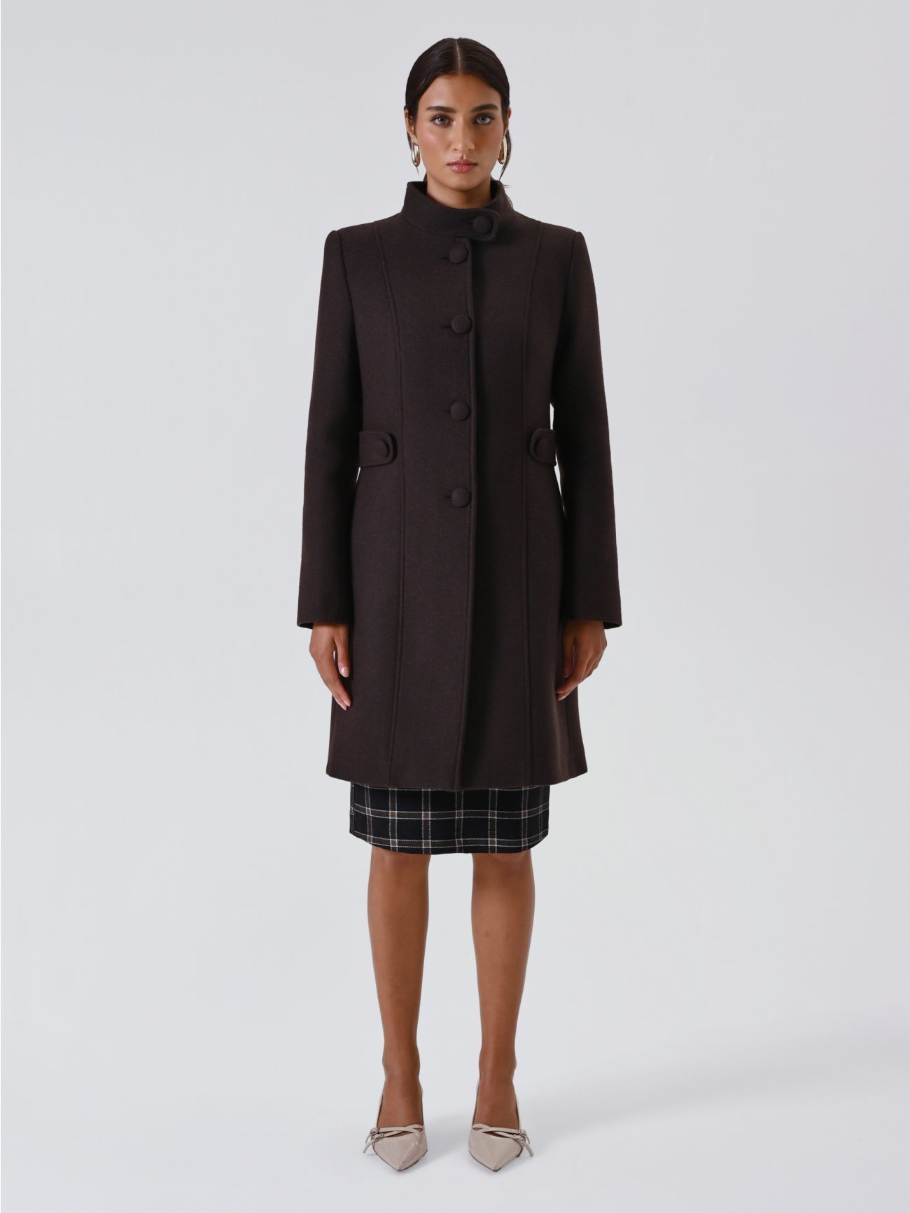 Cappotto Marrone Cioccolato det_1