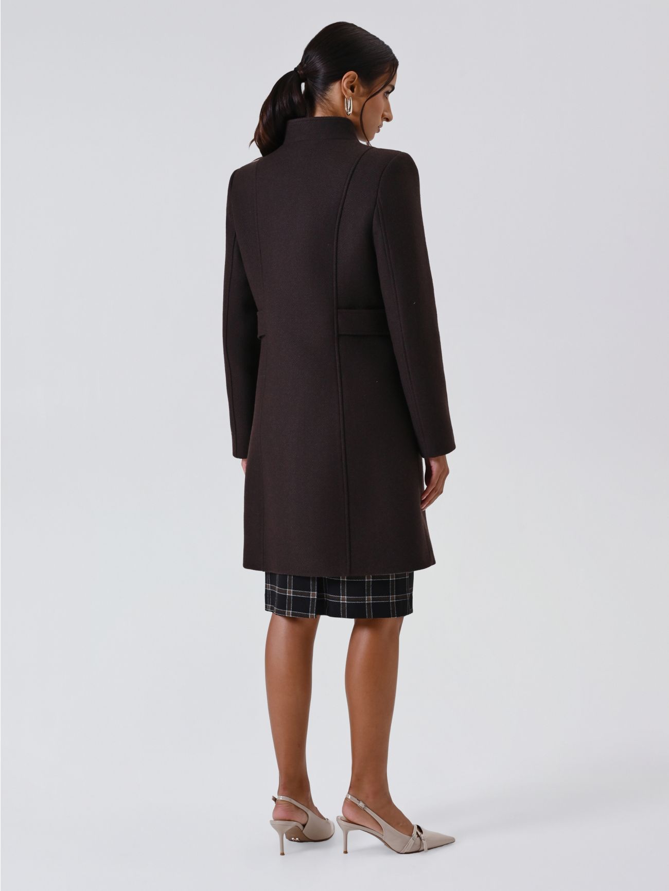 Cappotto Marrone Cioccolato det_3
