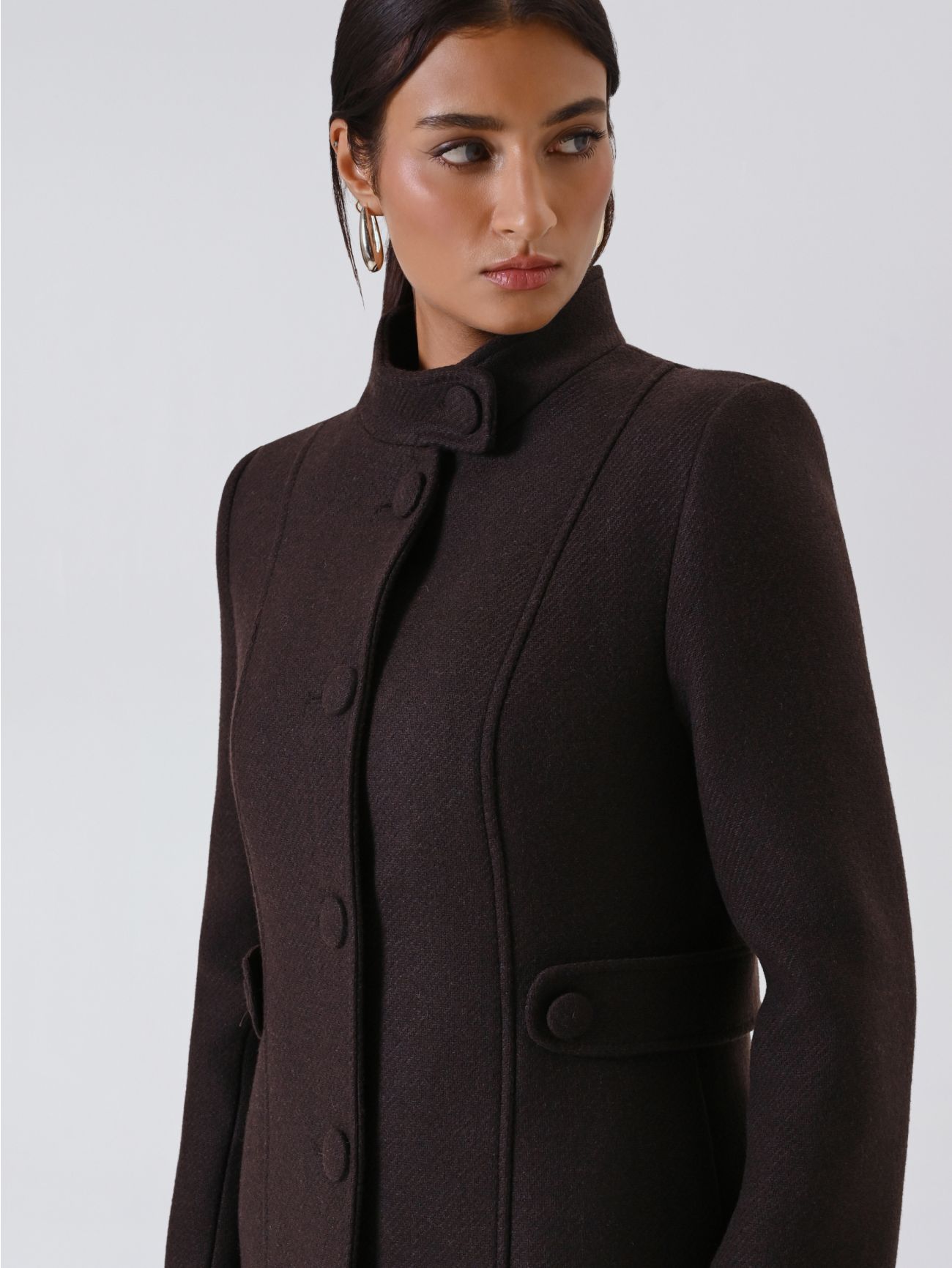 Cappotto Marrone Cioccolato in_i5