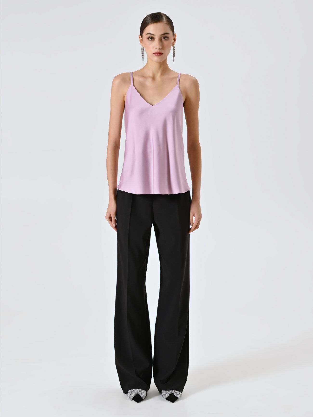 Top Spalline Sottili Rosa Malva det_1