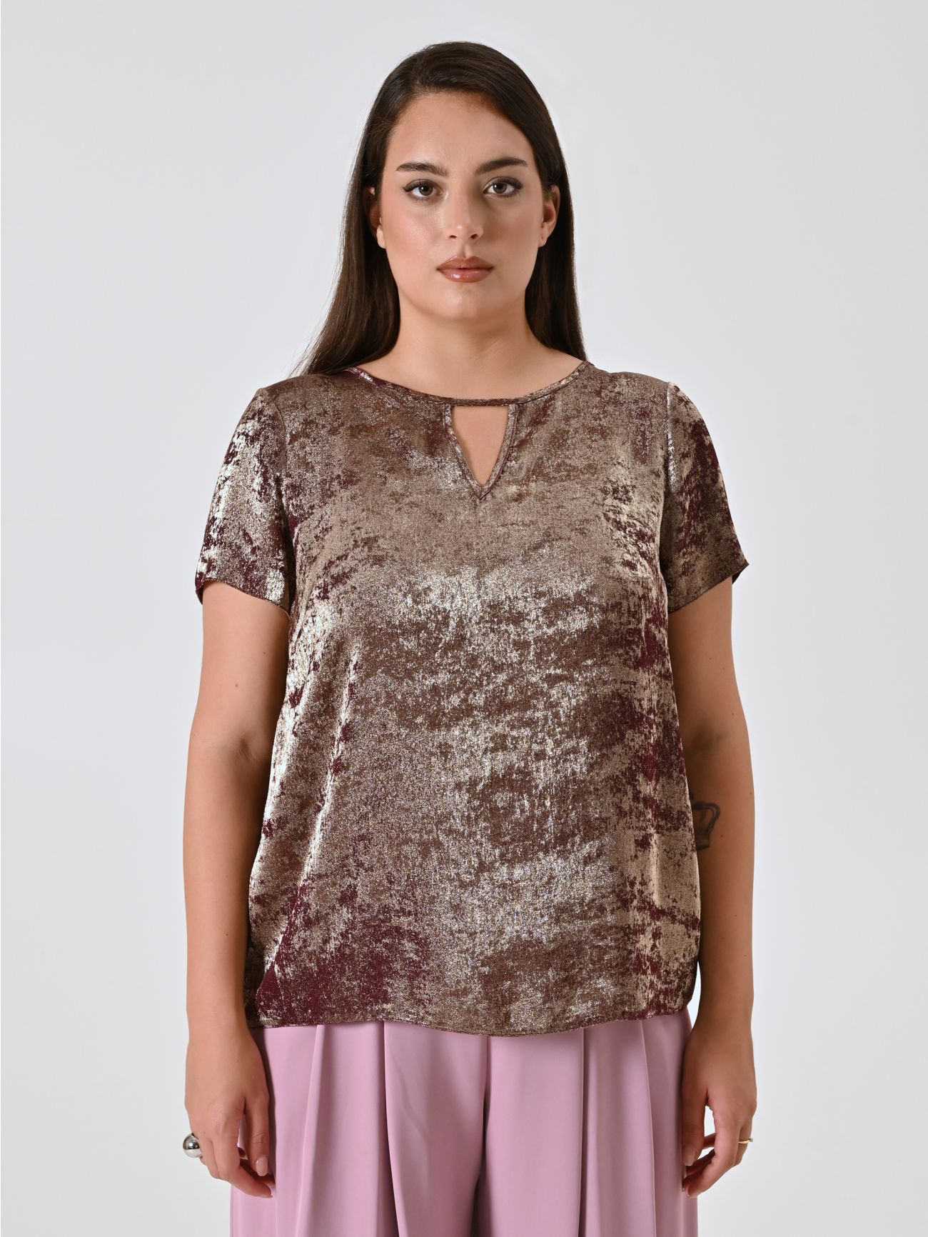 Blusa curvy burdeos det_2
