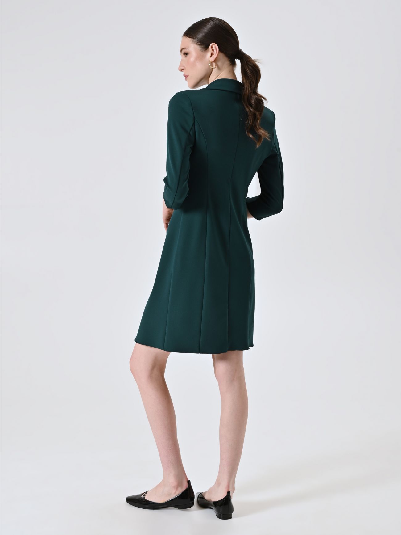 Green Jacket Dress det_3
