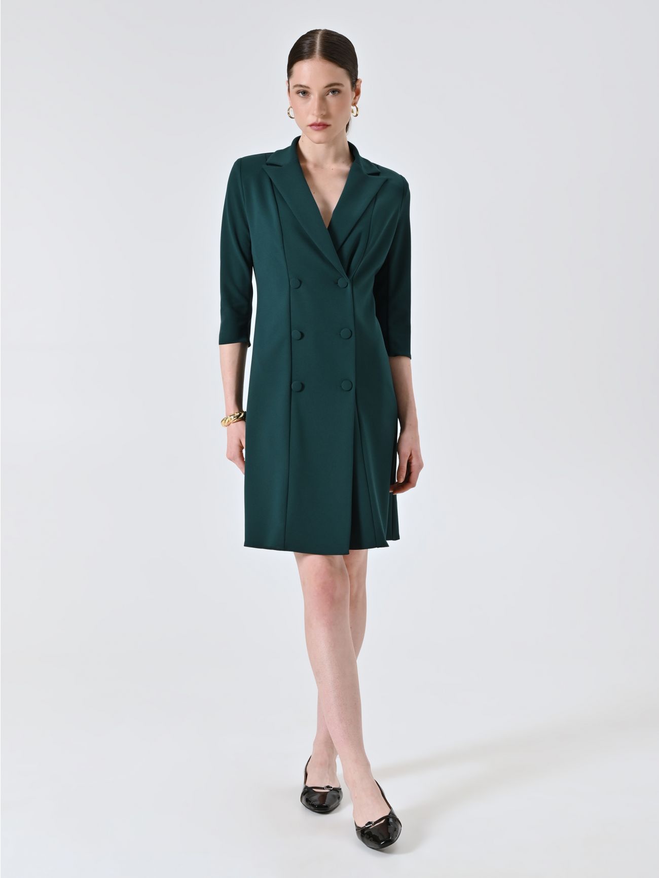 Jackenkleid in Grün in_i7