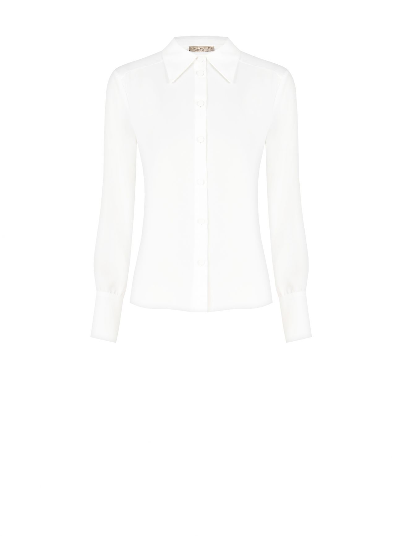 White Shirt with Covered Buttons det_4