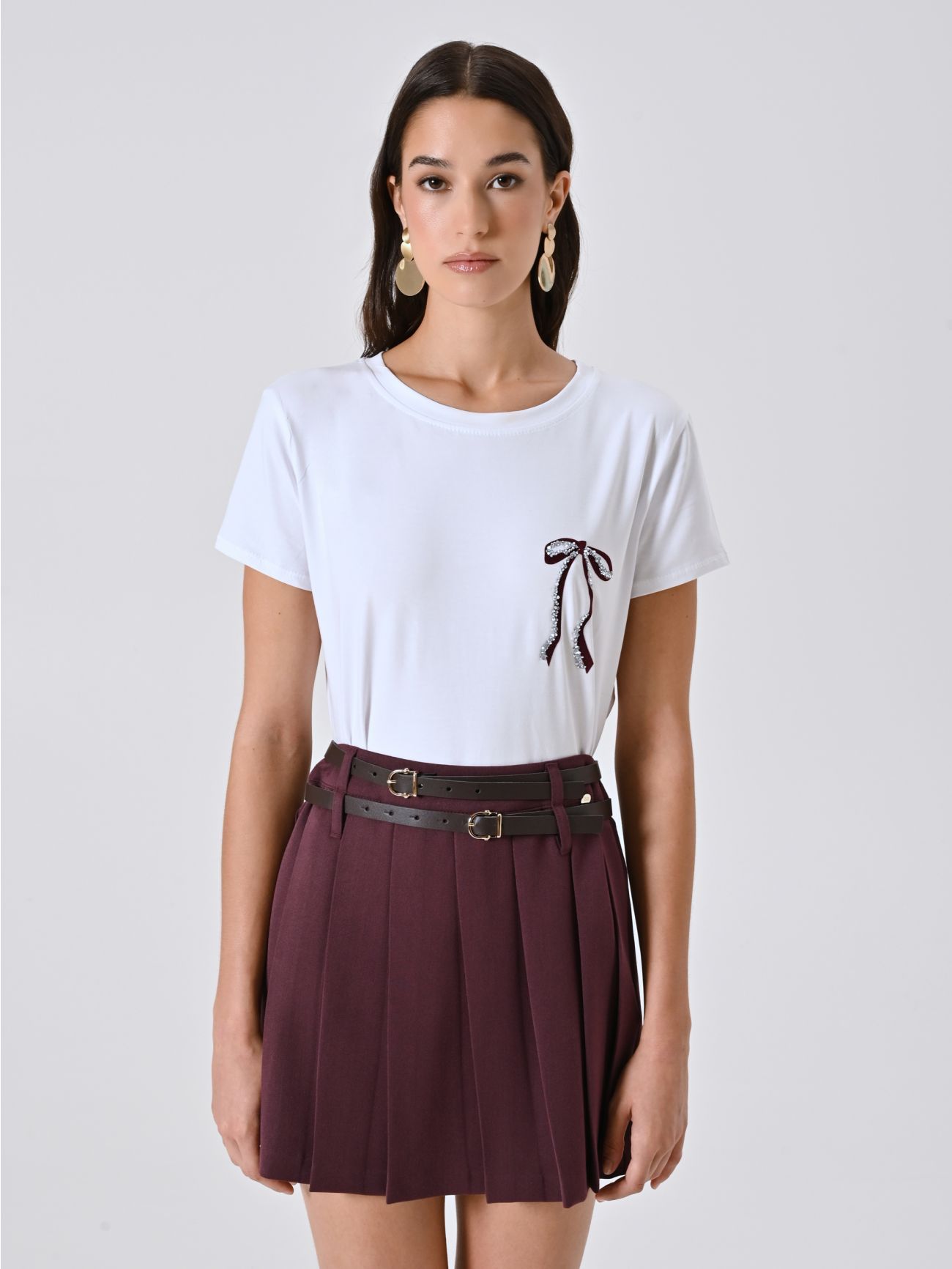 Bow & Rhinestones T-shirt det_2