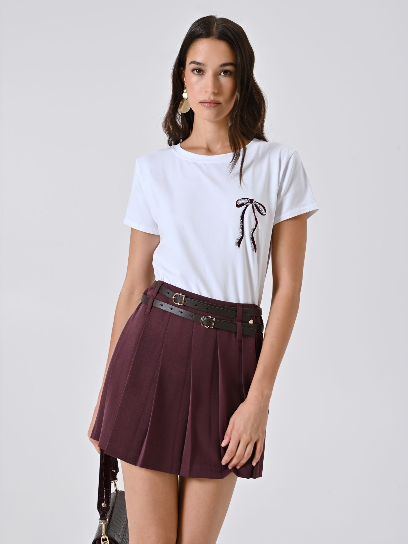 Bow & Rhinestones T-shirt sp_e1