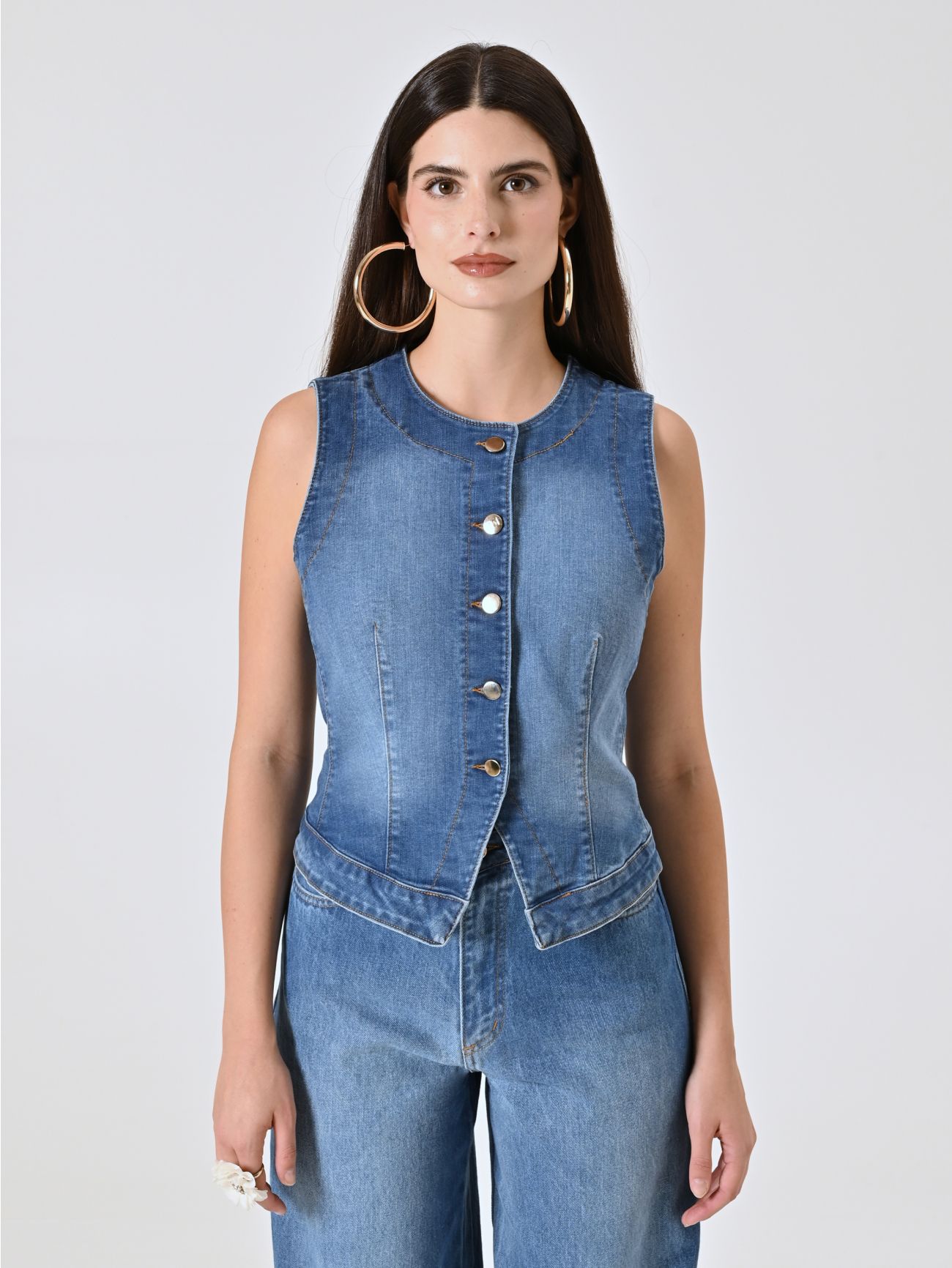 Gilet en denim det_2