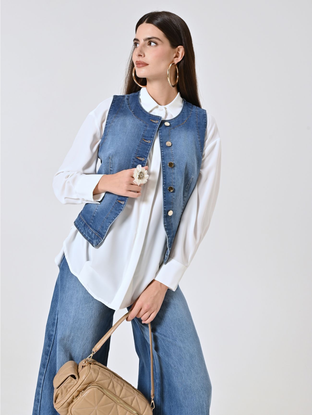 Gilet en denim in_i4