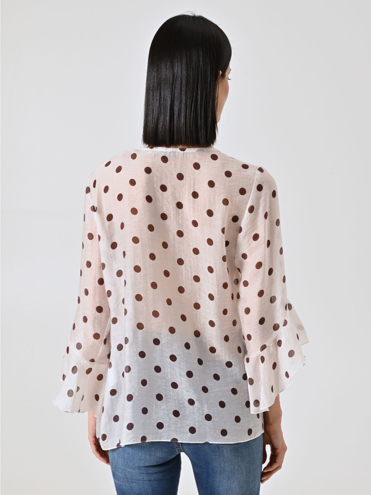 Blusa de muselina de lunares det_3