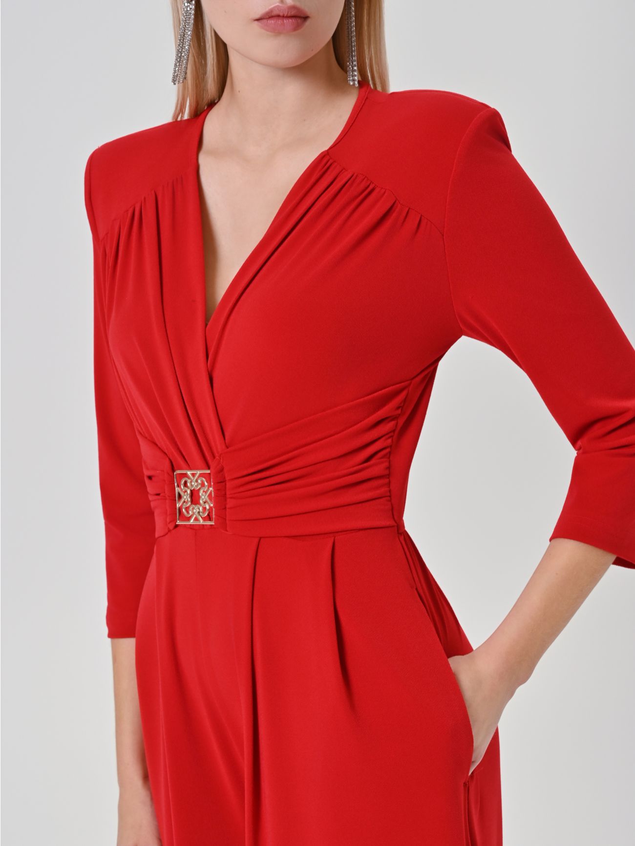 Combinaison rouge à boucle in_i5