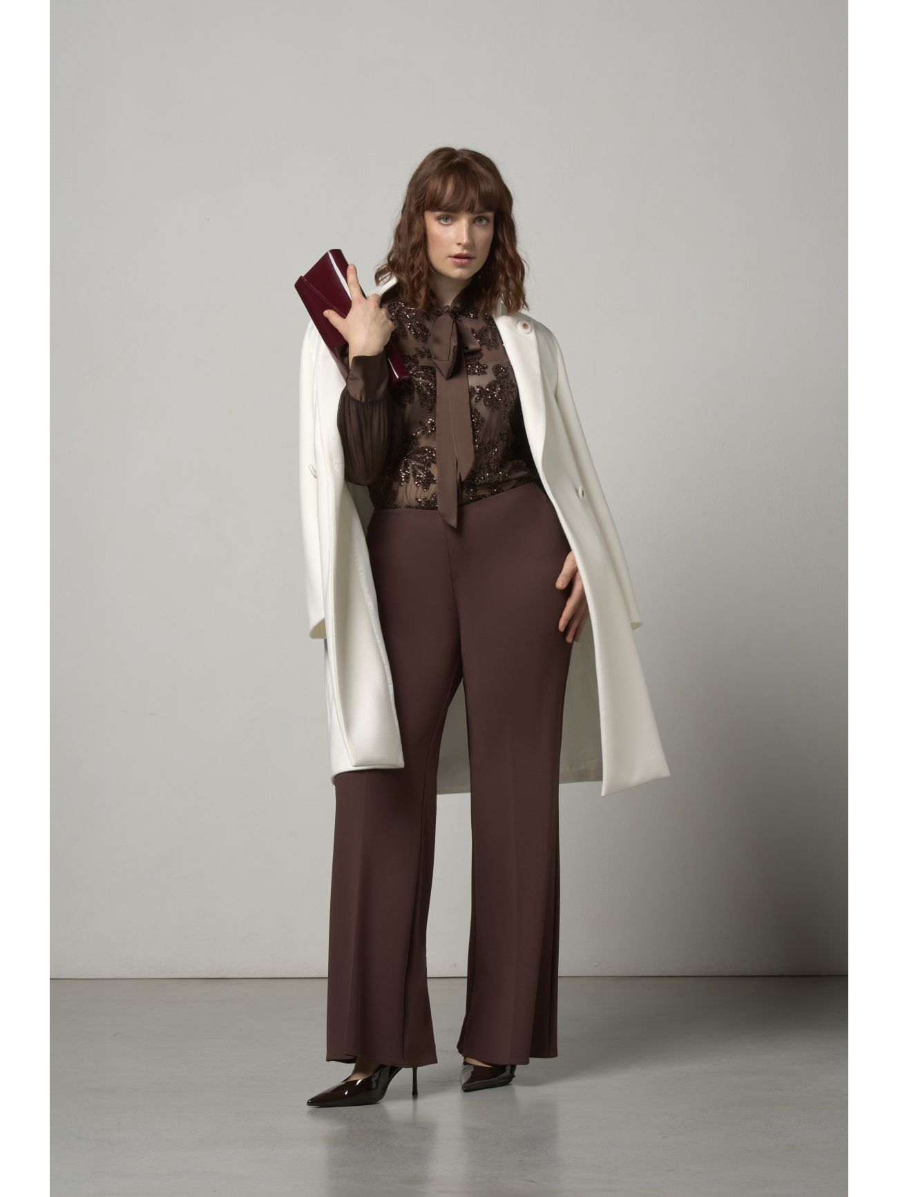 Chocolate Curvy Palazzo Trousers sp_e1