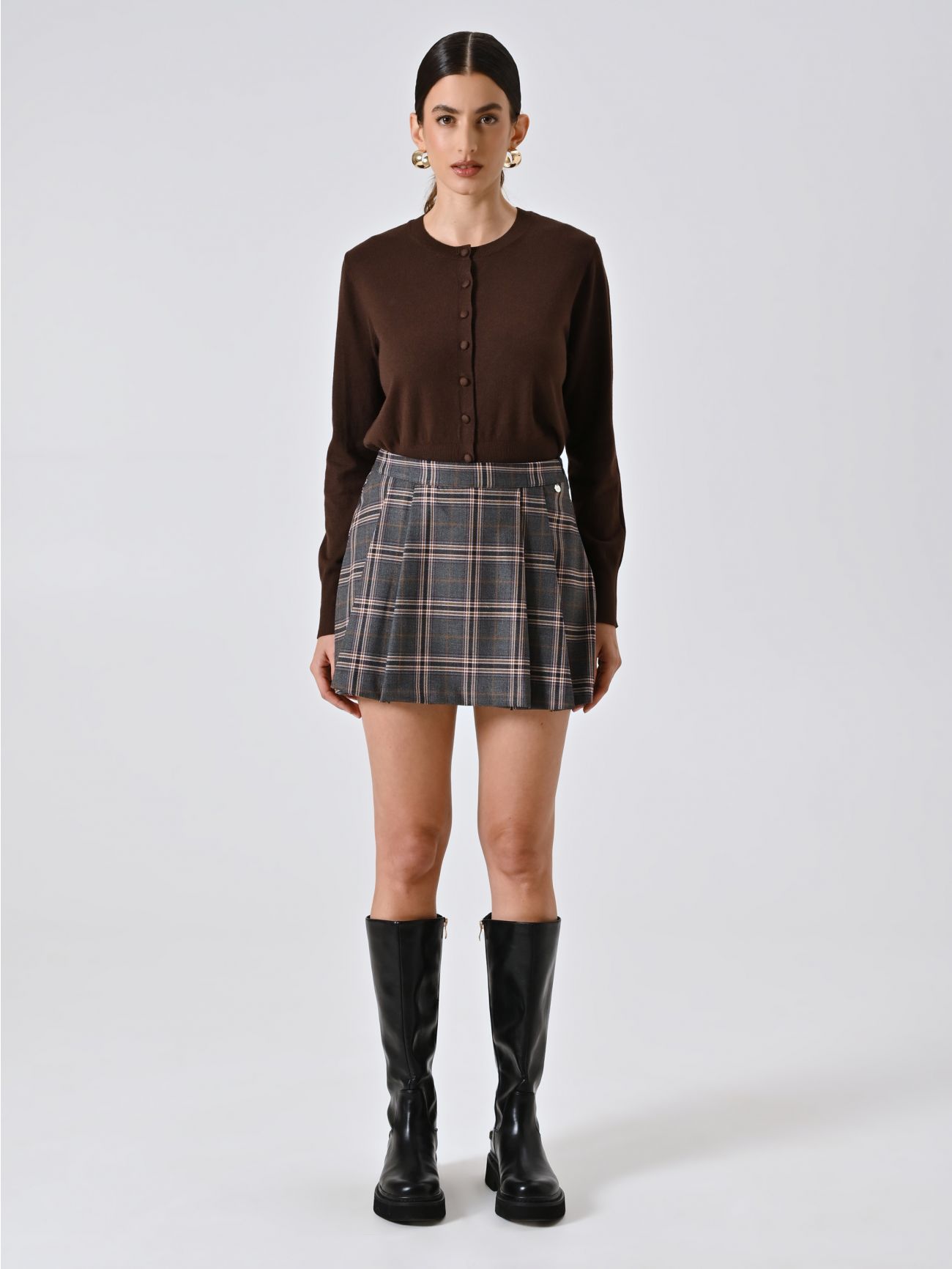 Karierter Skort  det_1