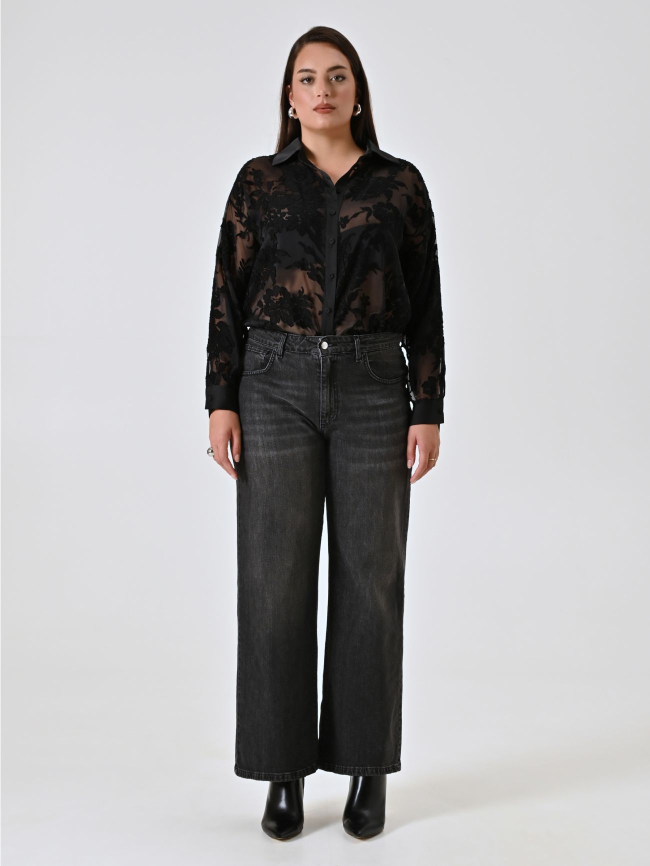 Jeans Curvy Negros det_1