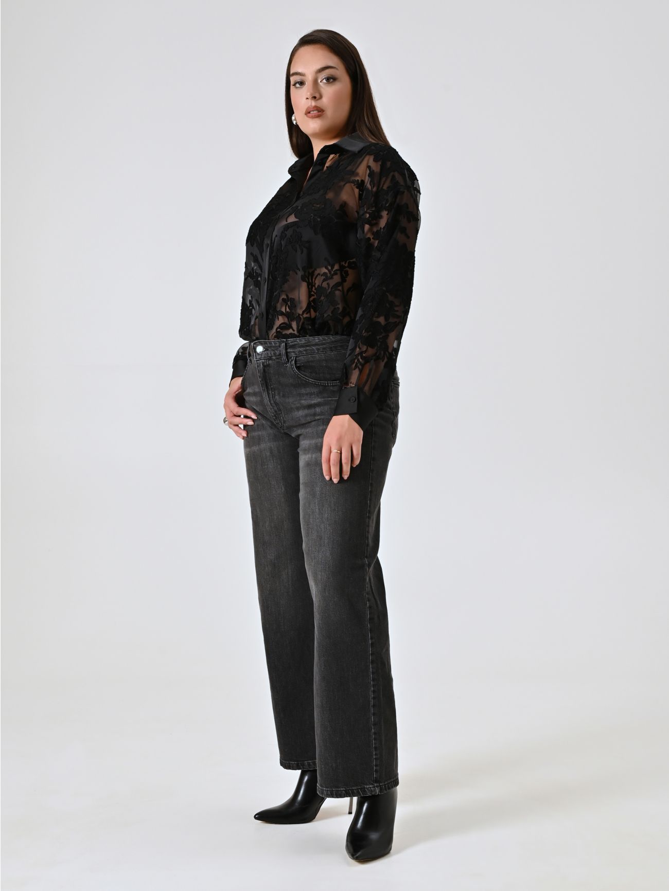 Jeans Curvy Negros in_i7