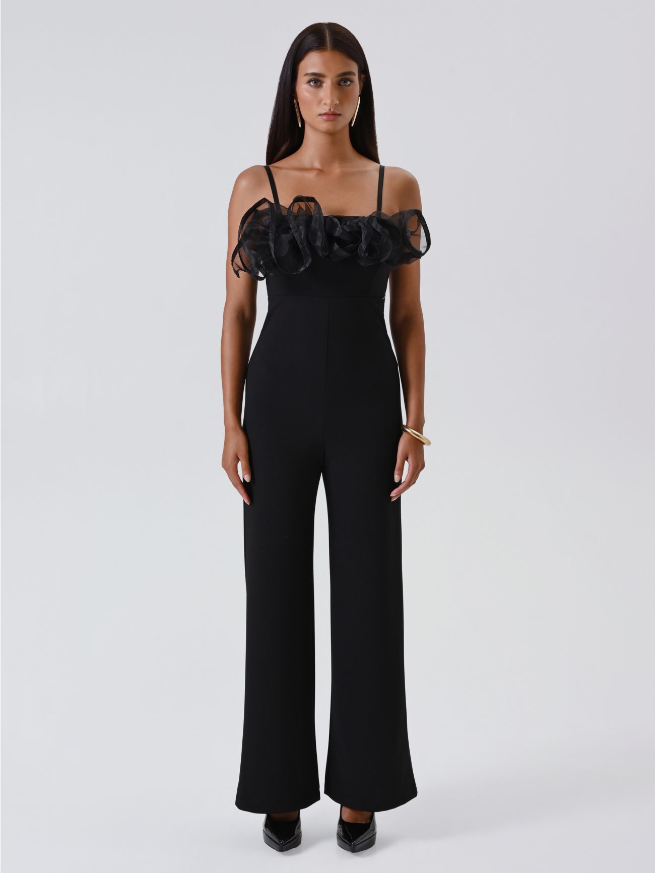 Tuta con Rouches in Organza det_1