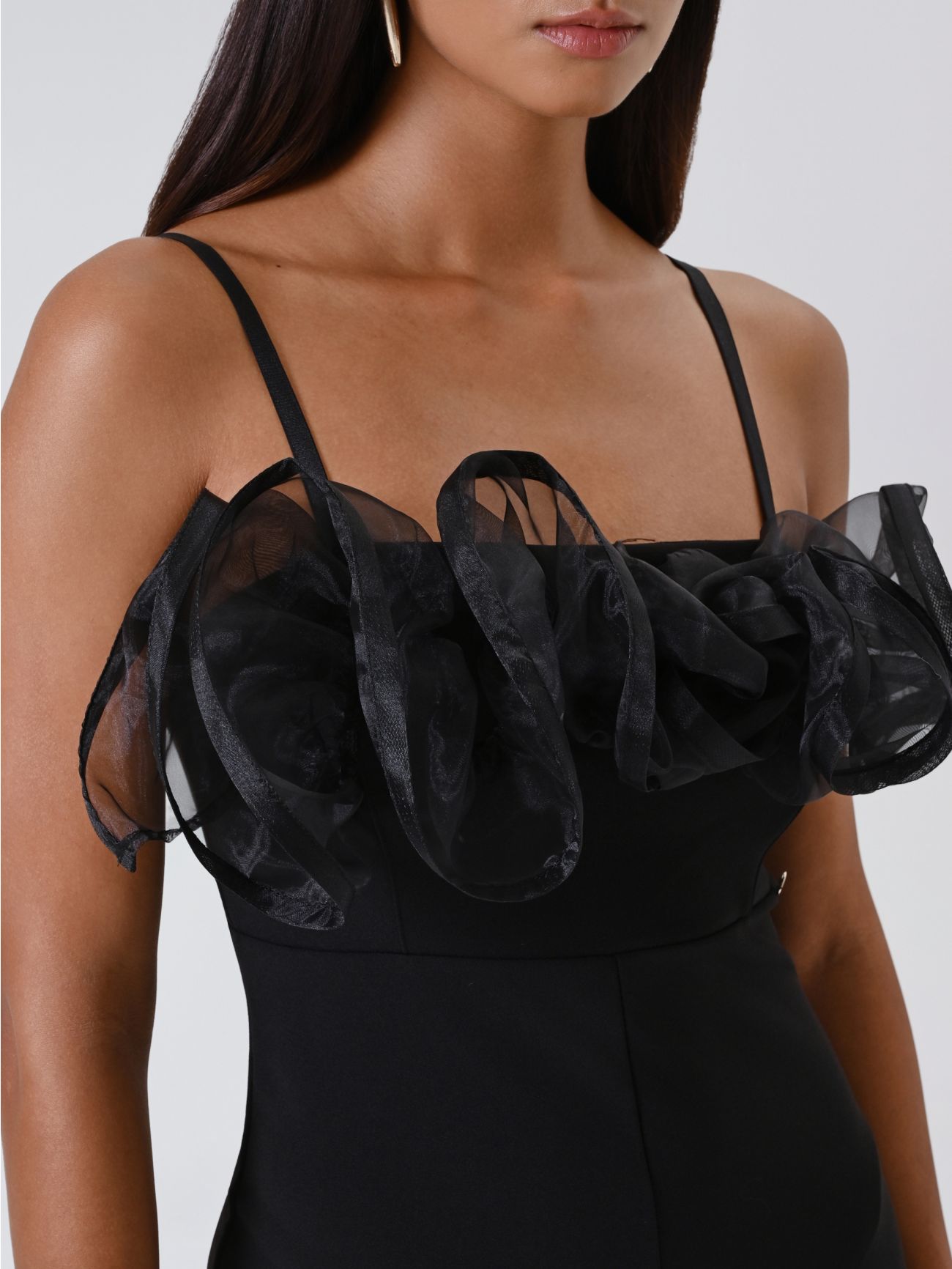 Tuta con Rouches in Organza in_i5