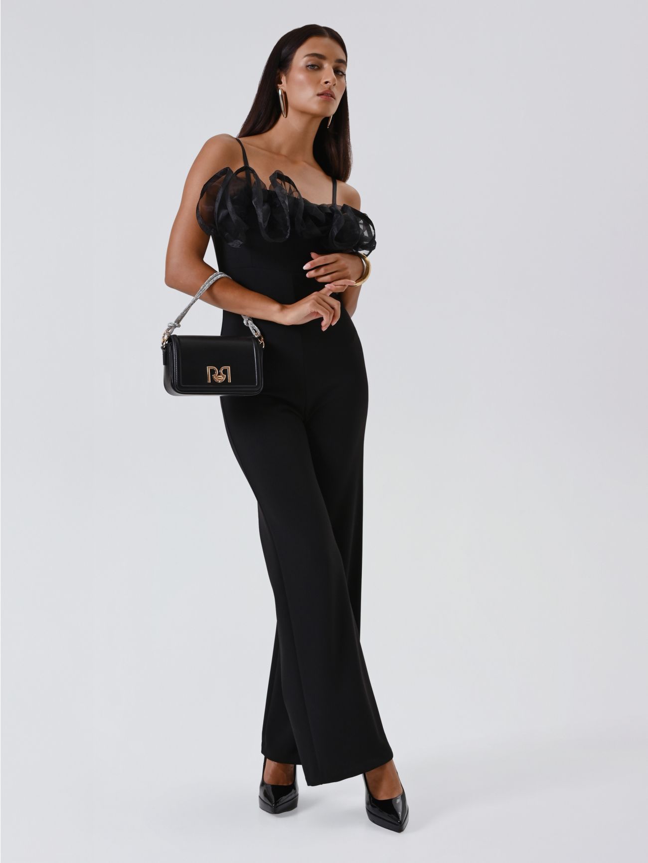 Tuta con Rouches in Organza sp_e1