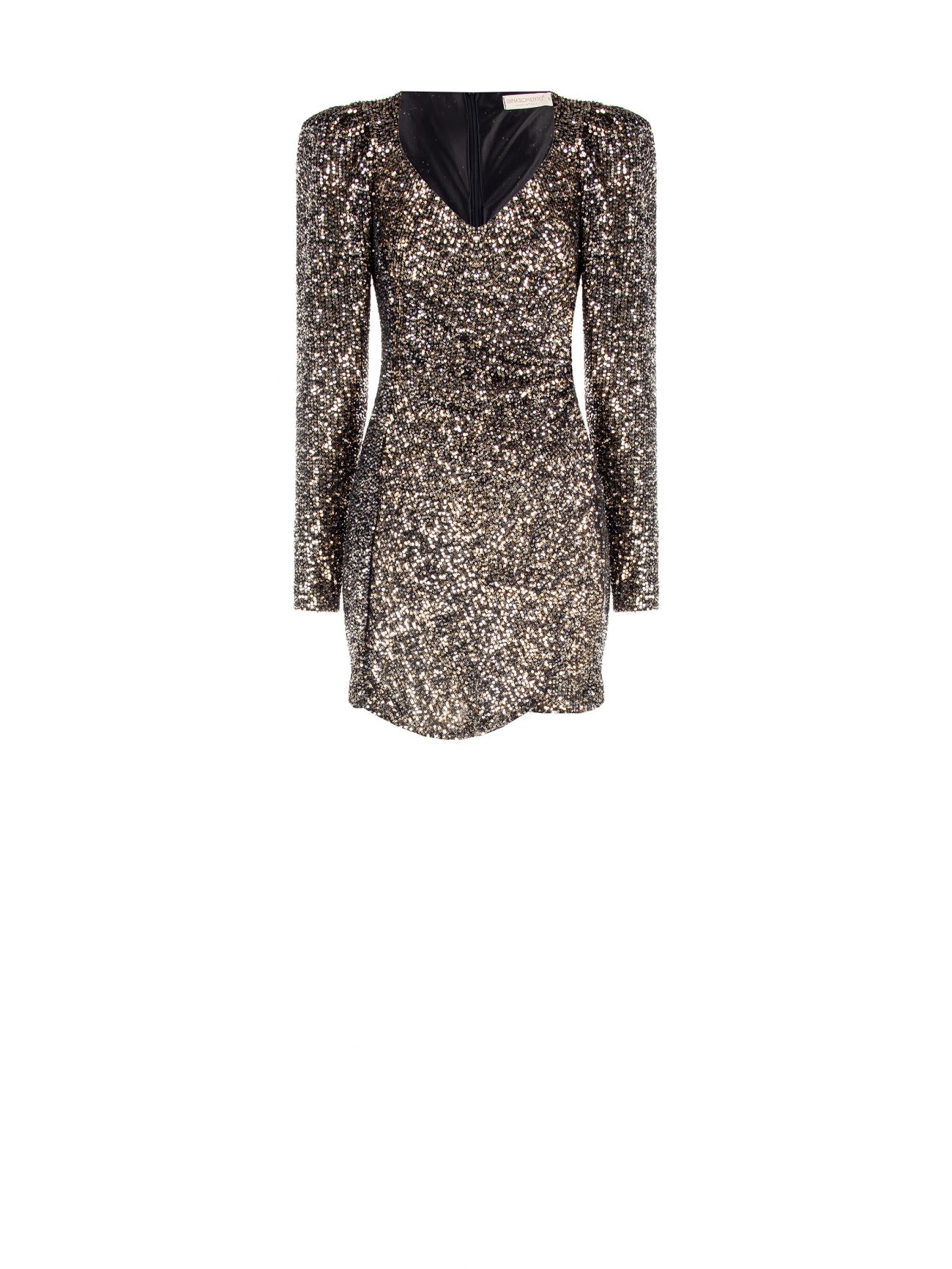 Sukienka ołówkowa z cekinami det_4