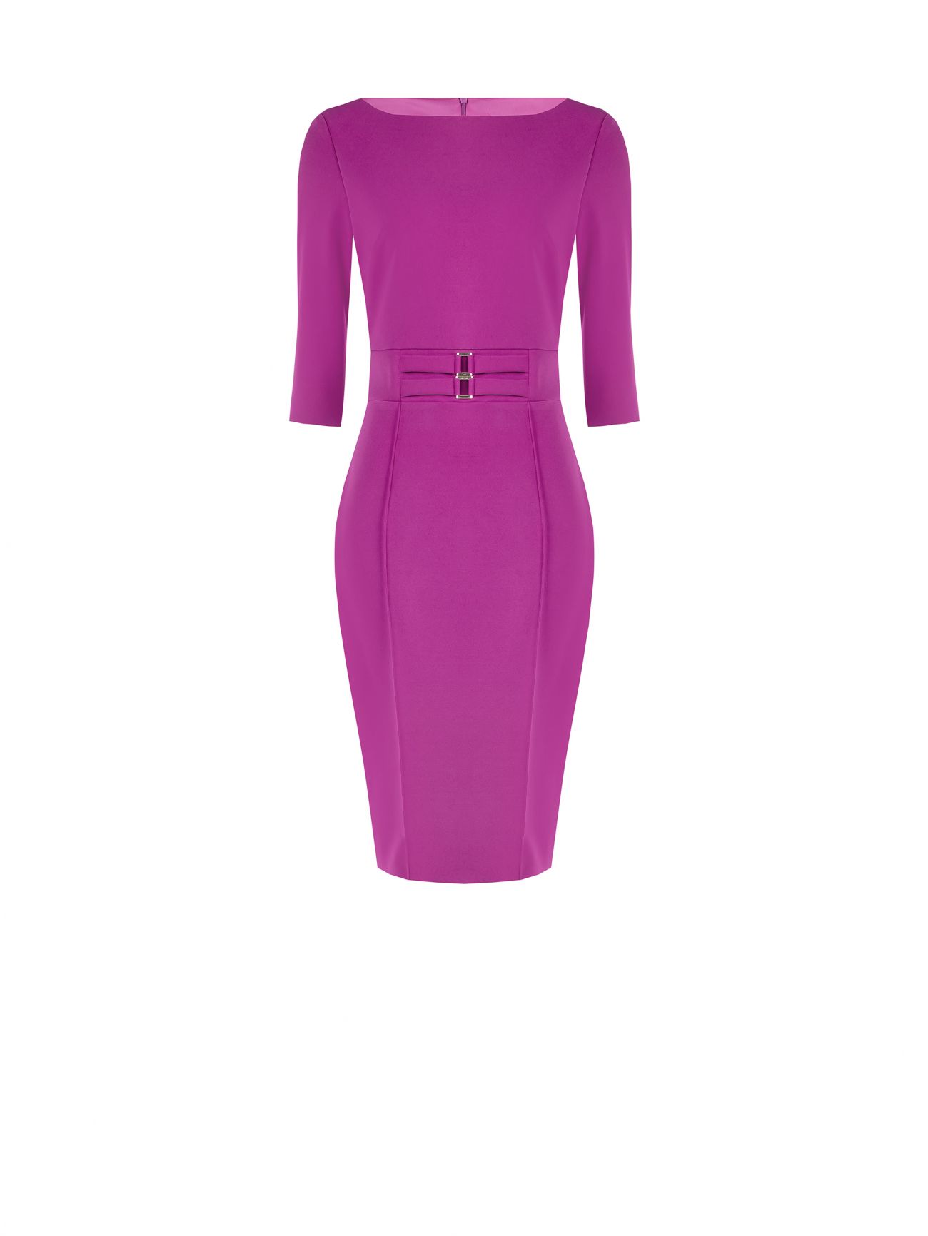 Abito tubino con dettaglio gioiello det_4