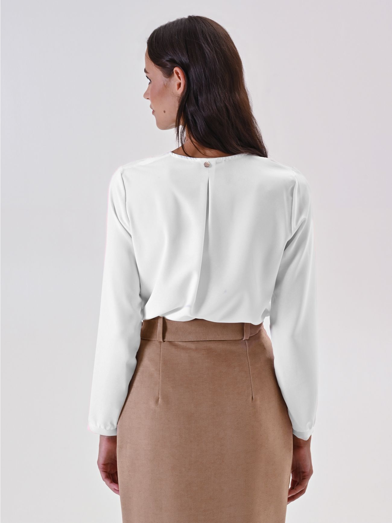 Biała bluzka gorsetowa z tasiemkami 3 Rinascimento Biała bluzka gorsetowa z tasiemkami det_3