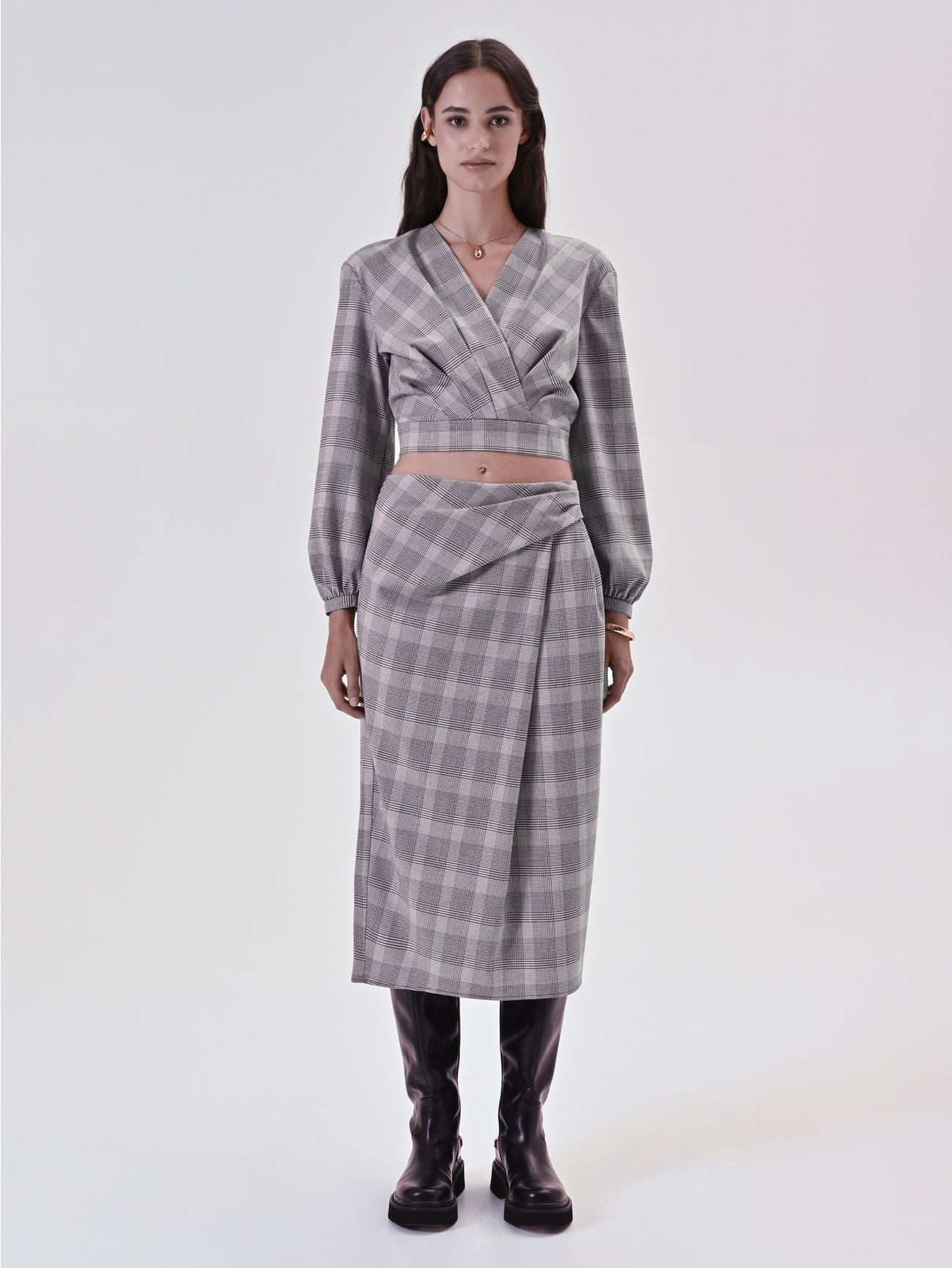 Check Blouse det_1