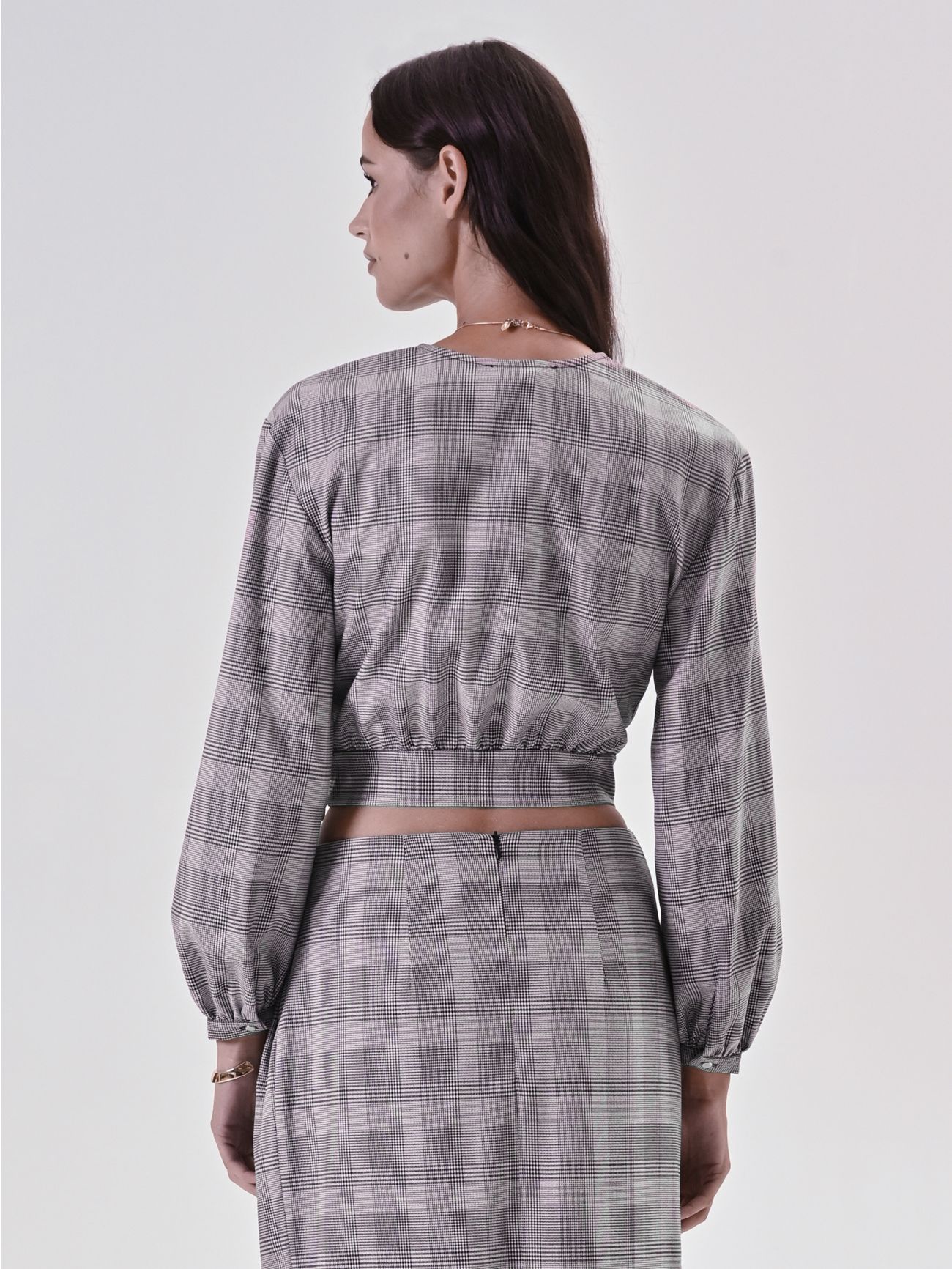 Check Blouse det_3