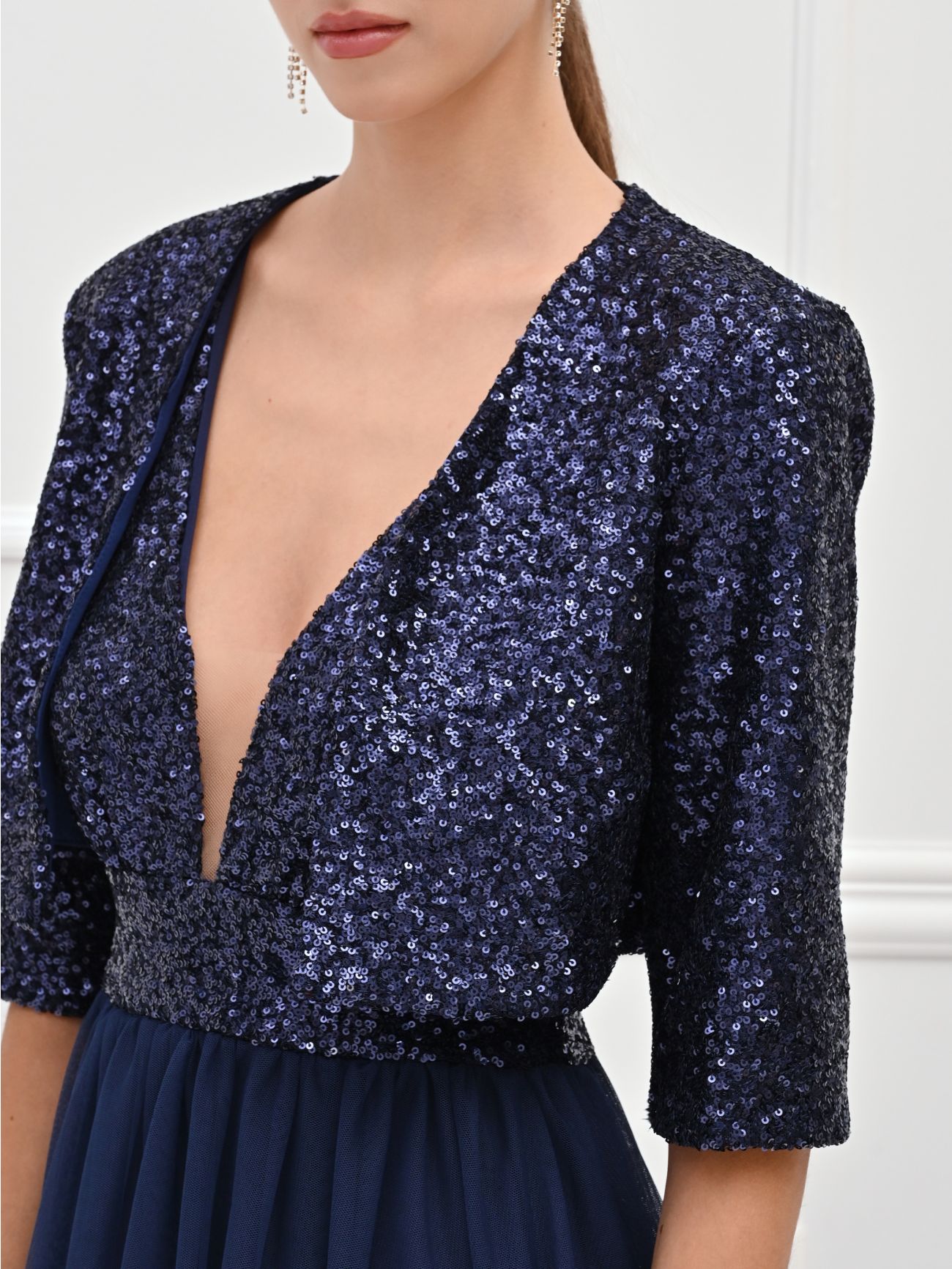 Bolero de lentejuelas azul in_i5