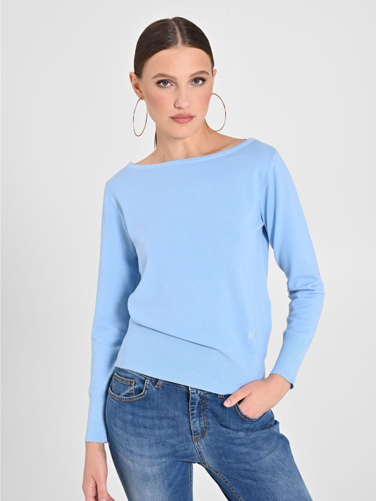 Light blue jumper hot sale