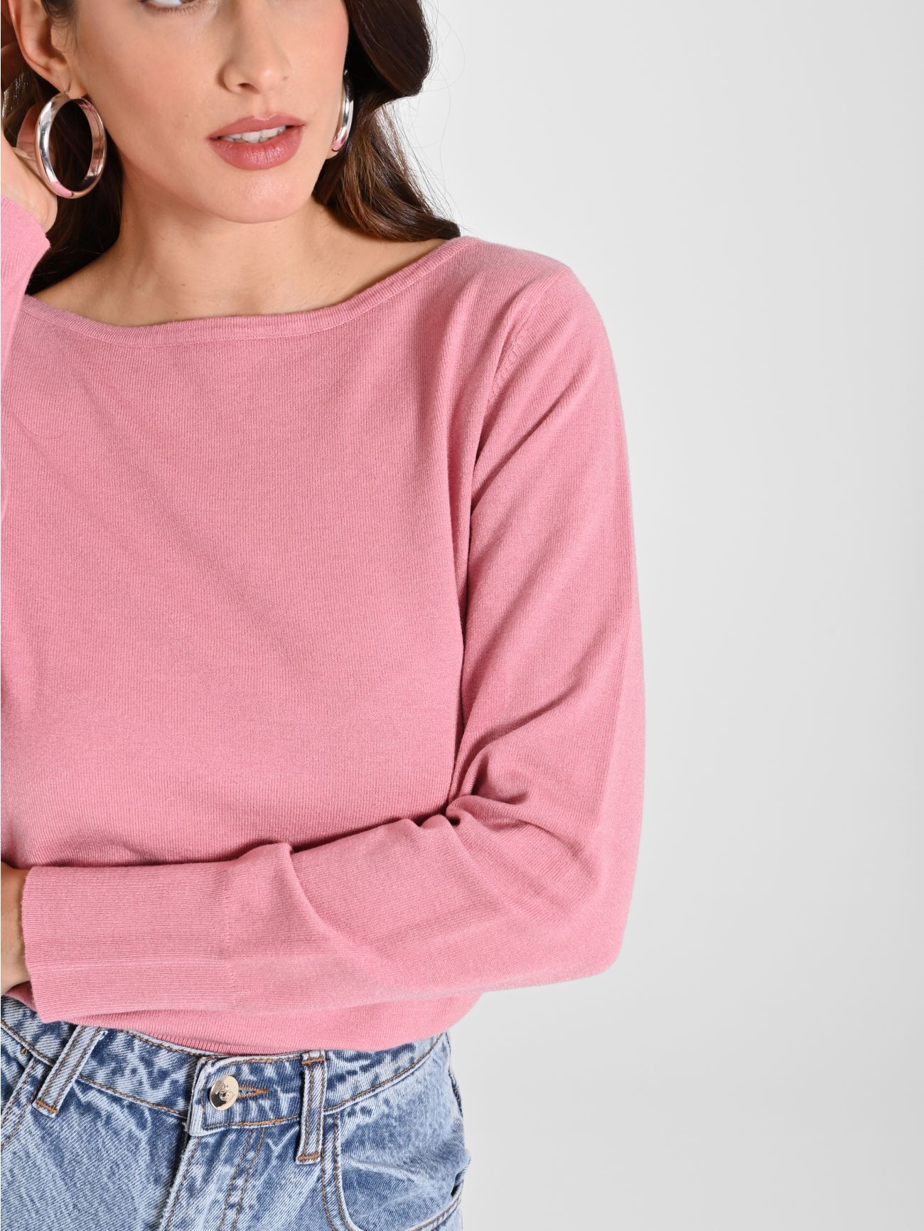Pullover aus Ecotec®-Garn in Altrosa in_i5