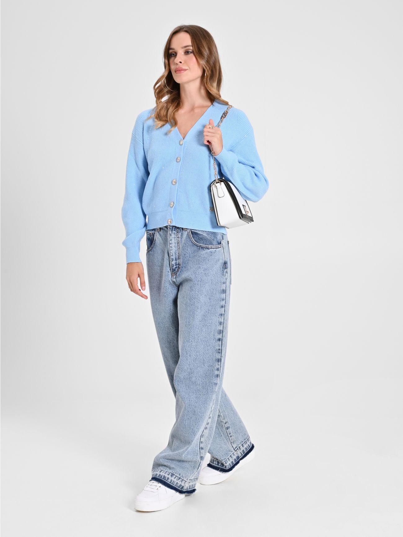 Light Blue Cardigan