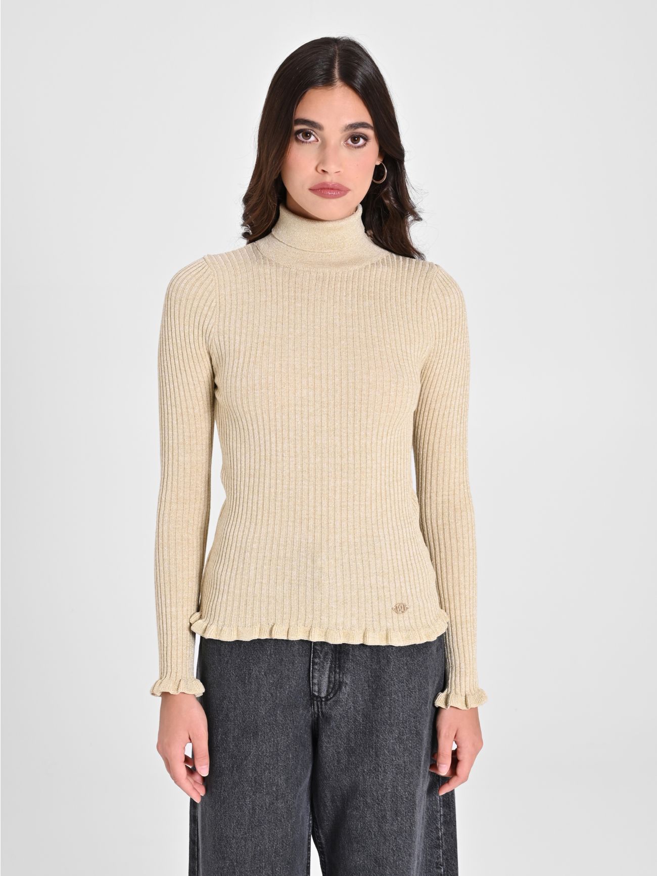 Gold lurex sweater clearance