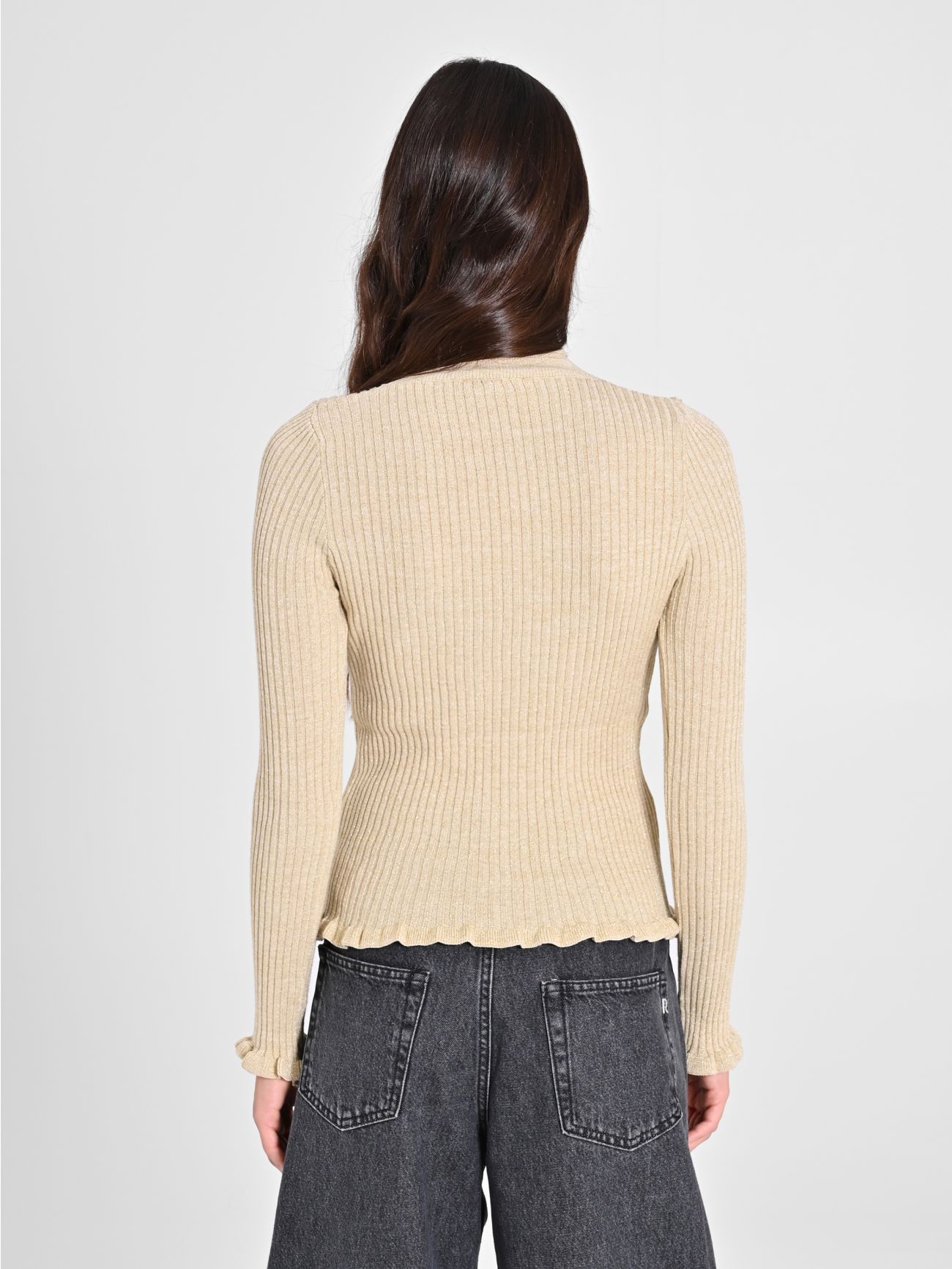 Gold lurex sweater store