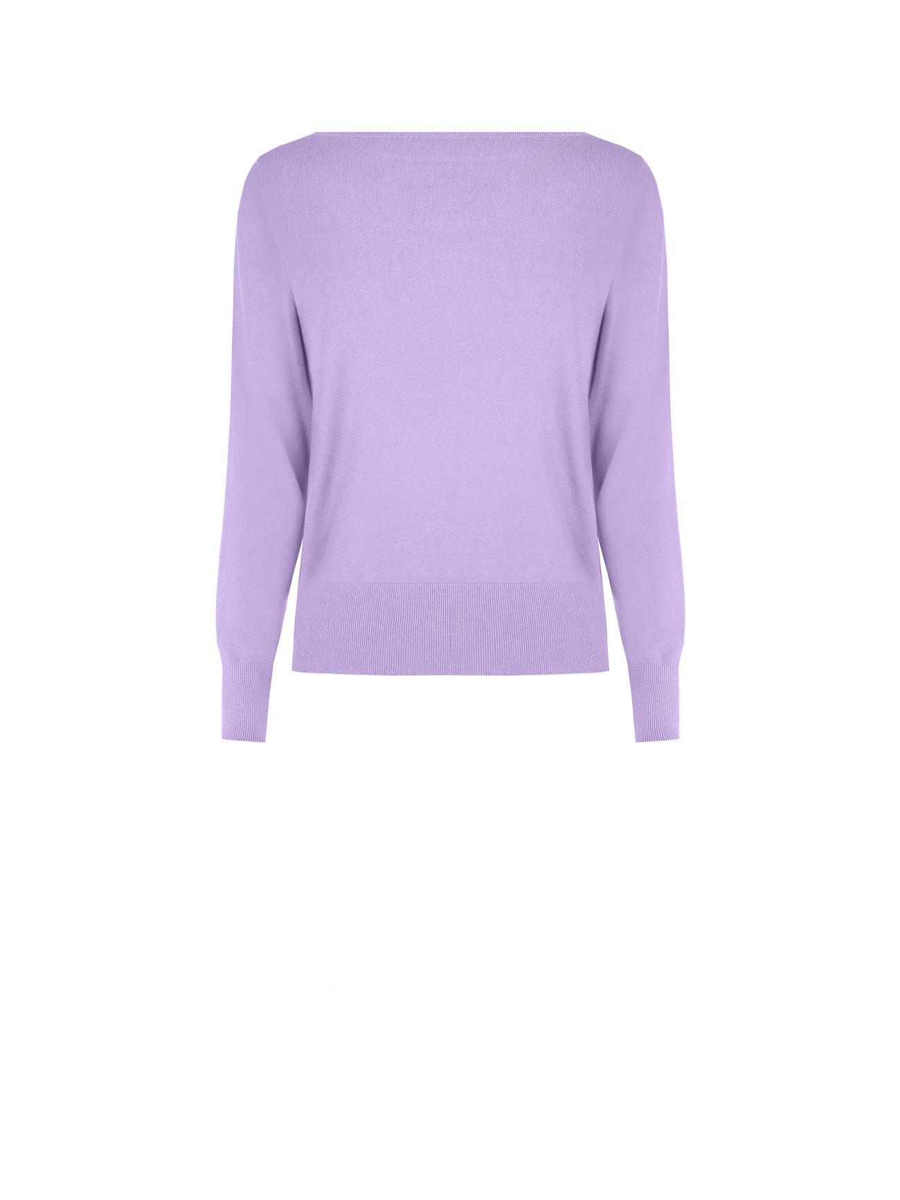 Pull lilas encolure bateau in_i4