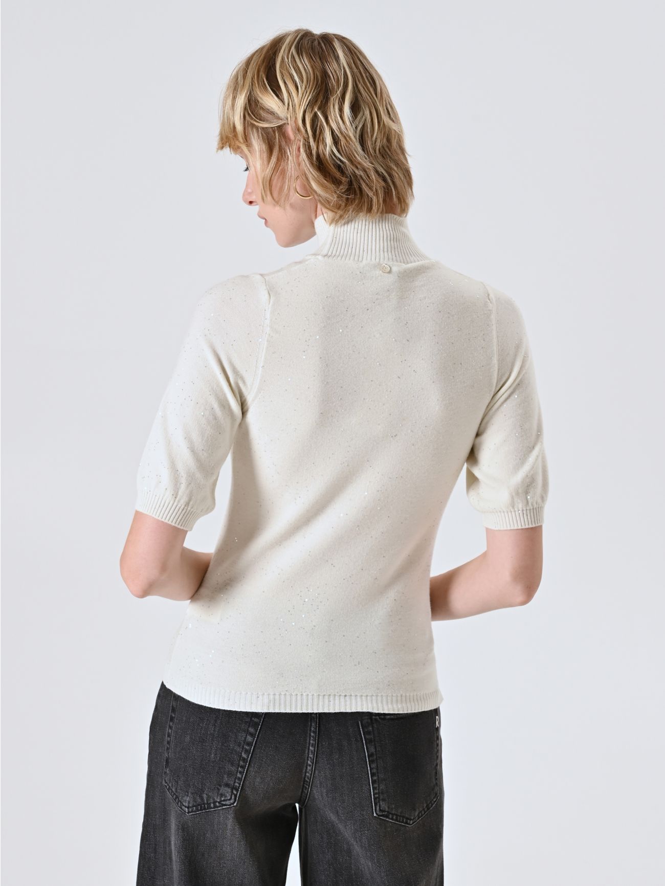 Lupetto in Maglia con Micro Paillettes det_3