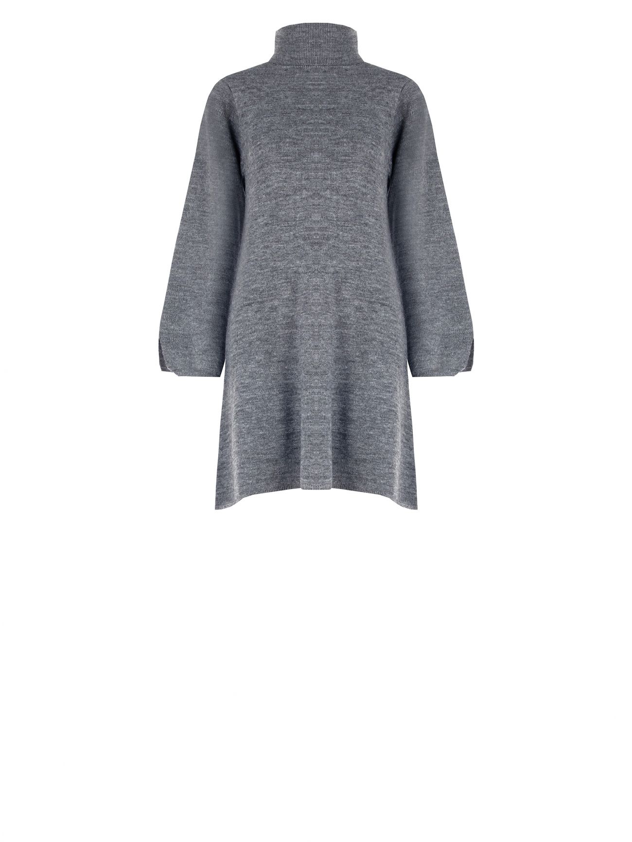 Vestido de punto gris oscuro det_4