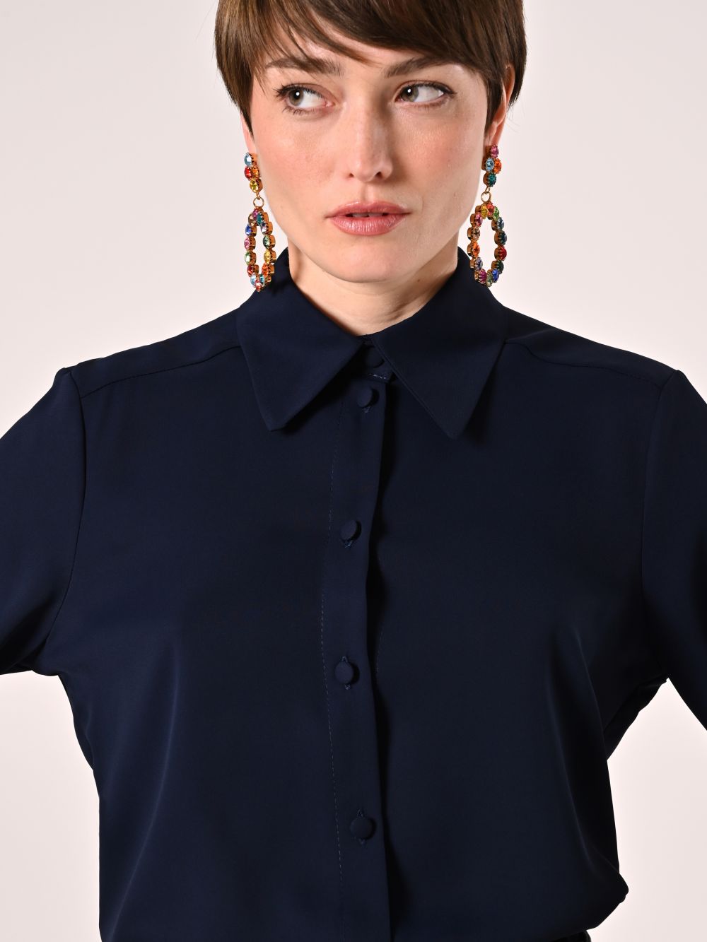 Camicia Blu Navy