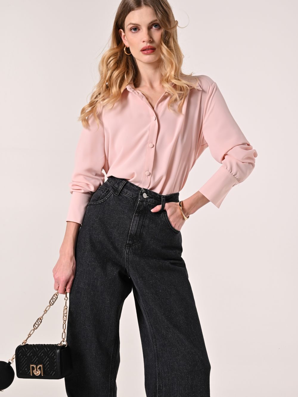 Camicia Rosa Chiaro