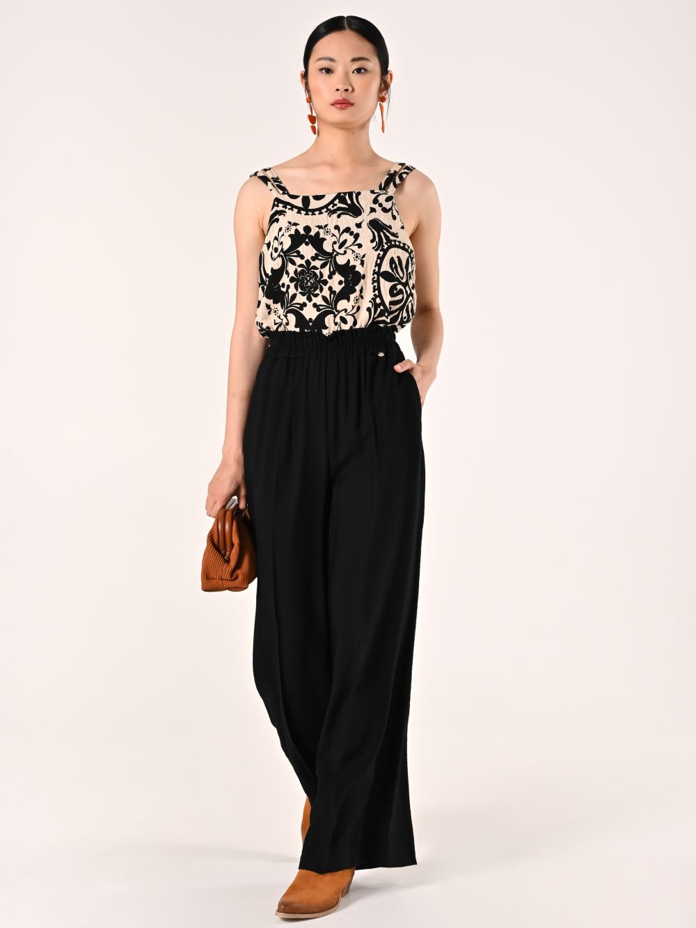 Flowy Black Trousers