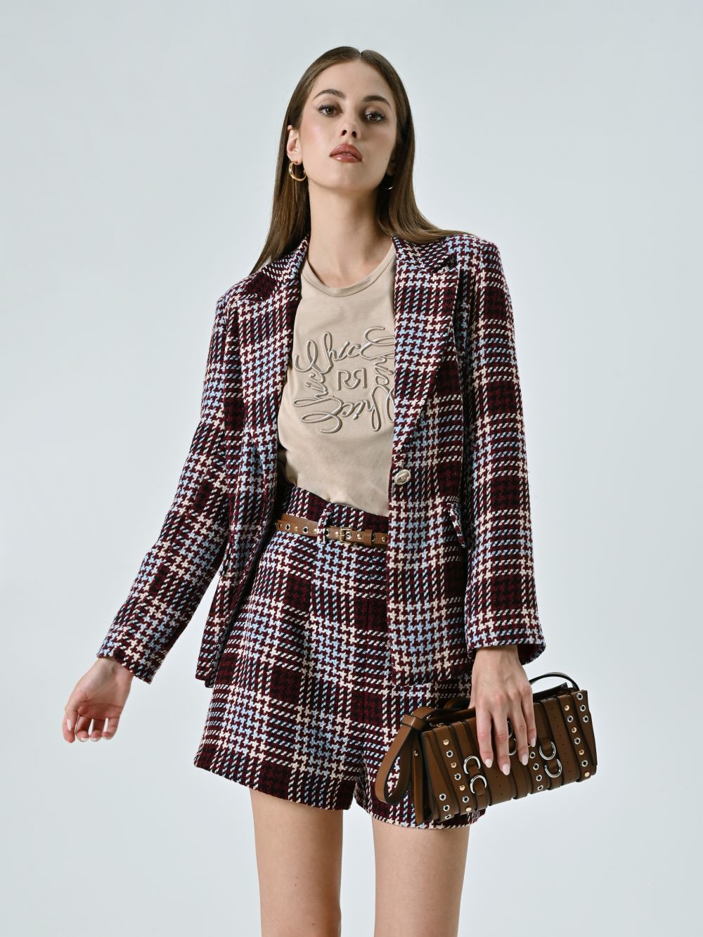 Shorts in Tweed