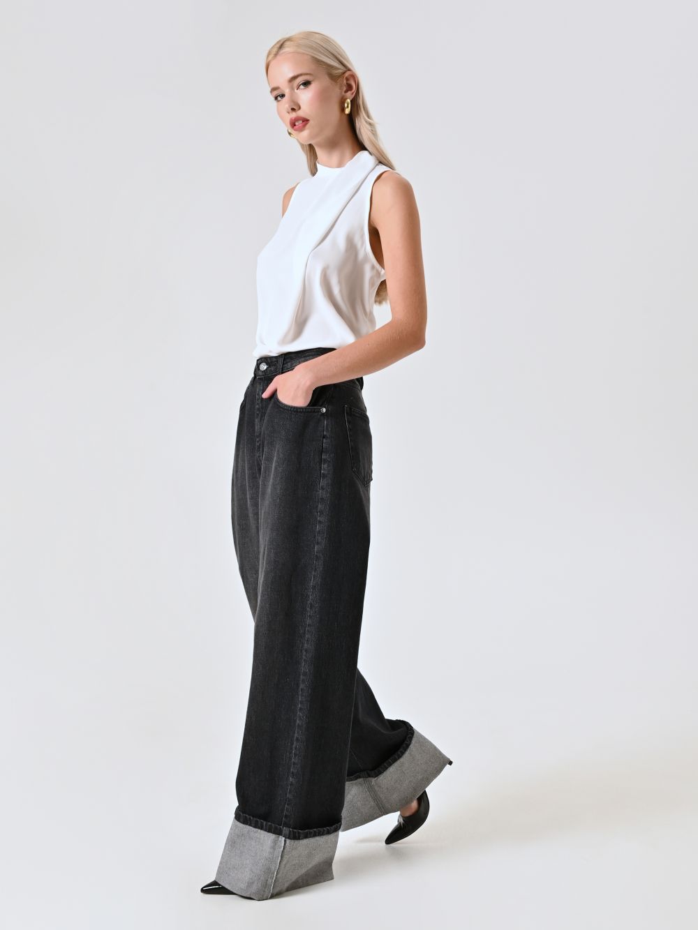 Jeans Neri Relaxed Fit