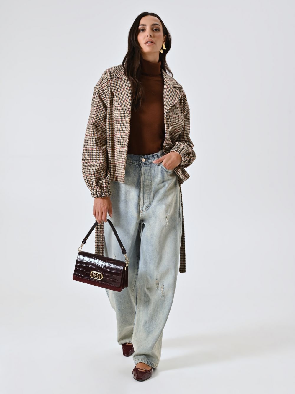 Jeans Chiari effetto Distressed