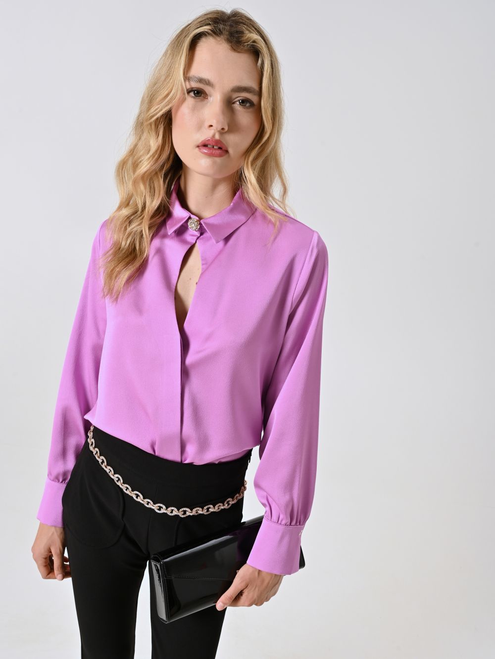Camicia Rosa Orchidea