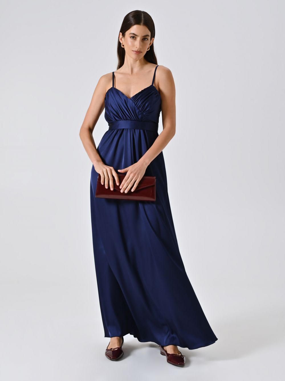 Blue Empire Dress
