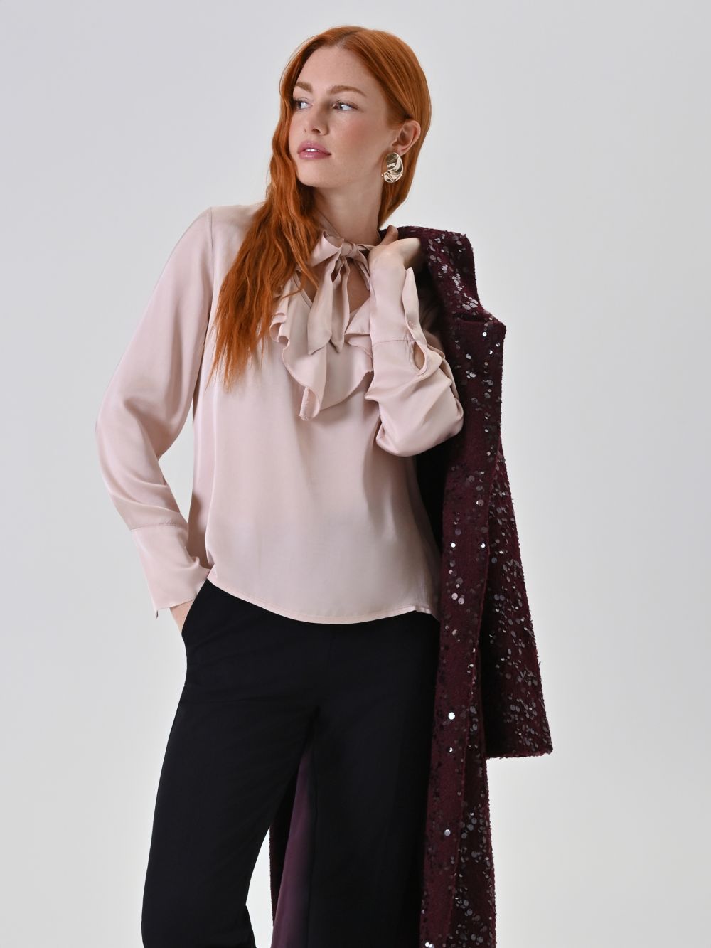 Blusa in Viscosa