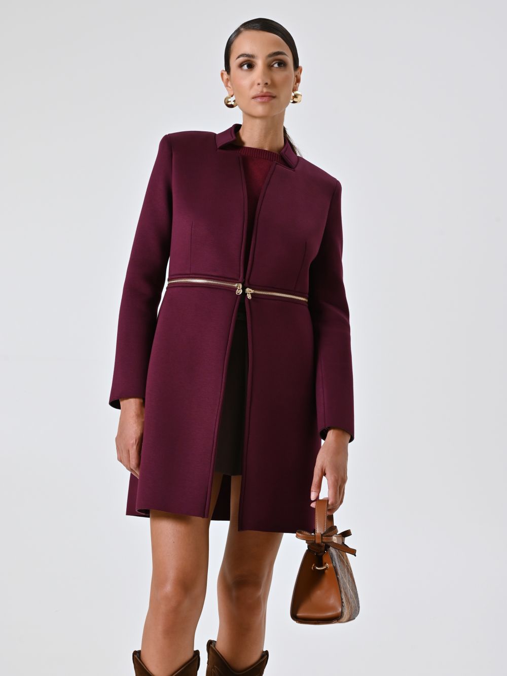 Maglia Rasata Bordeaux 