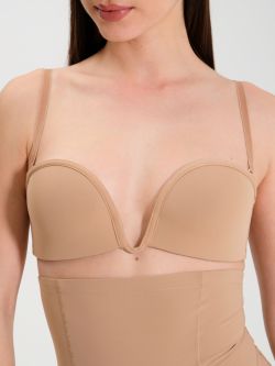 Bandeau bra with plunging neckline  in_i5