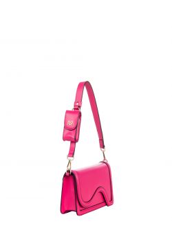 Sac en simili-cuir fuchsia det_2