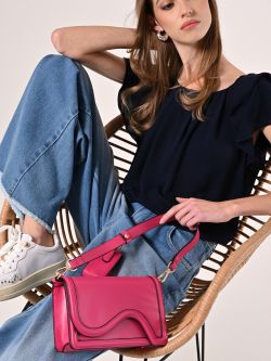 Bolso fucsia de piel sintética in_i7